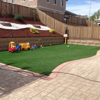 Fake Lawn Big Sur, California Playground Flooring, Backyard Garden Ideas