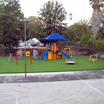 Green Lawn Caruthers, California Landscape Rock, Commercial Landscape