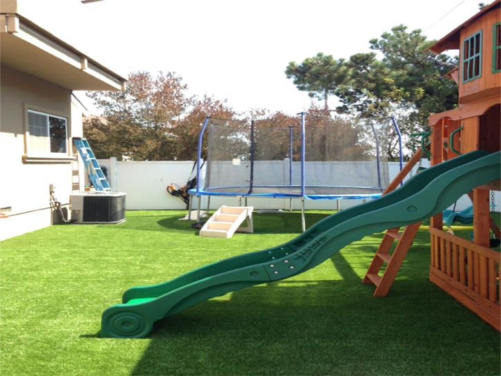 Artificial Grass Installation Cambria, California Playground Safety, Backyard Design