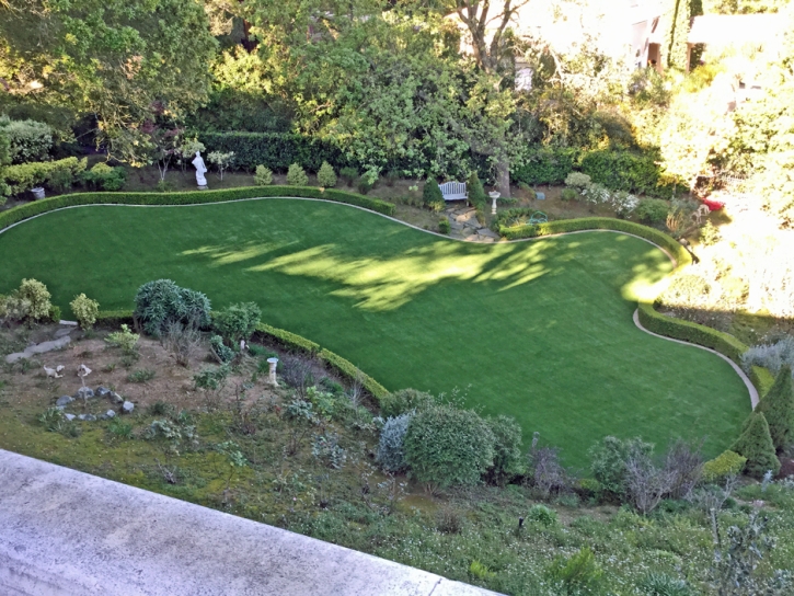 Fake Turf Rancho Calaveras, California Landscape Rock, Backyard Landscaping Ideas